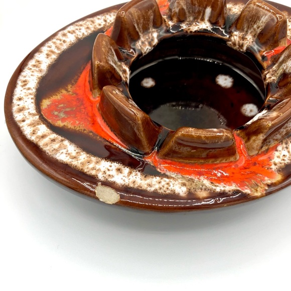 MCM Retro Ceramic Ash Tray - Picture 5 of 6